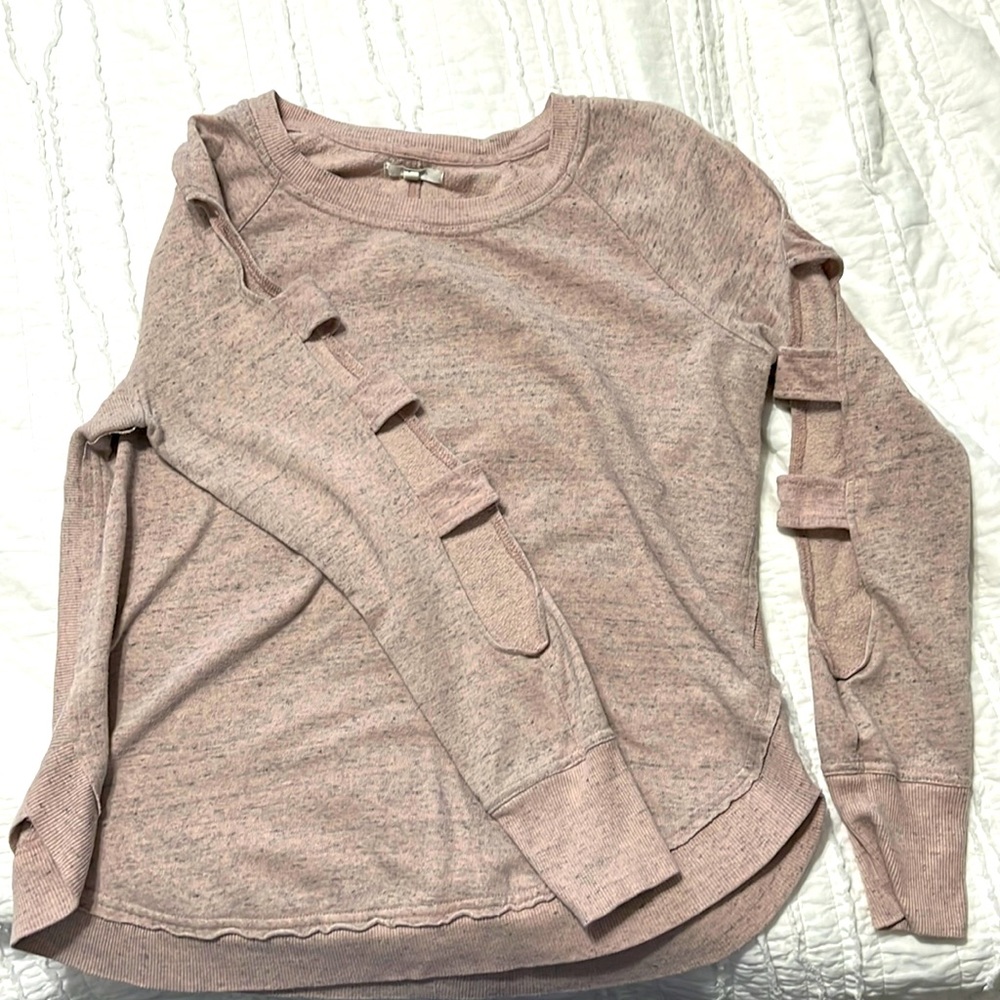 Maurices long sleeve with cutouts size Large